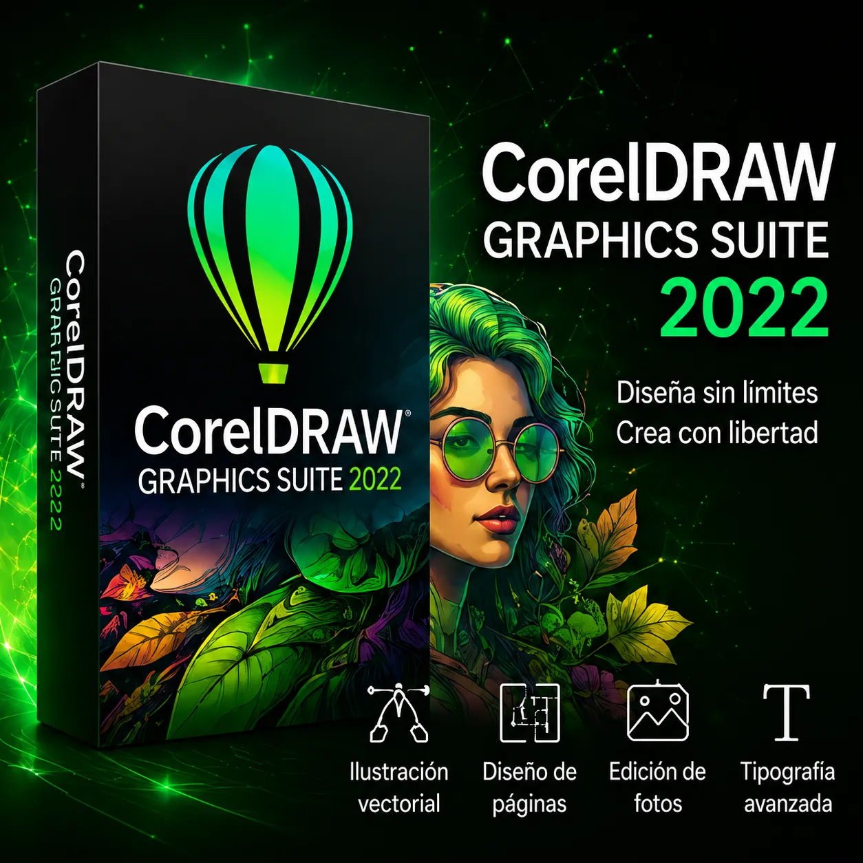 CorelDRAW Graphics Suite 2022 (5 dispositivos)