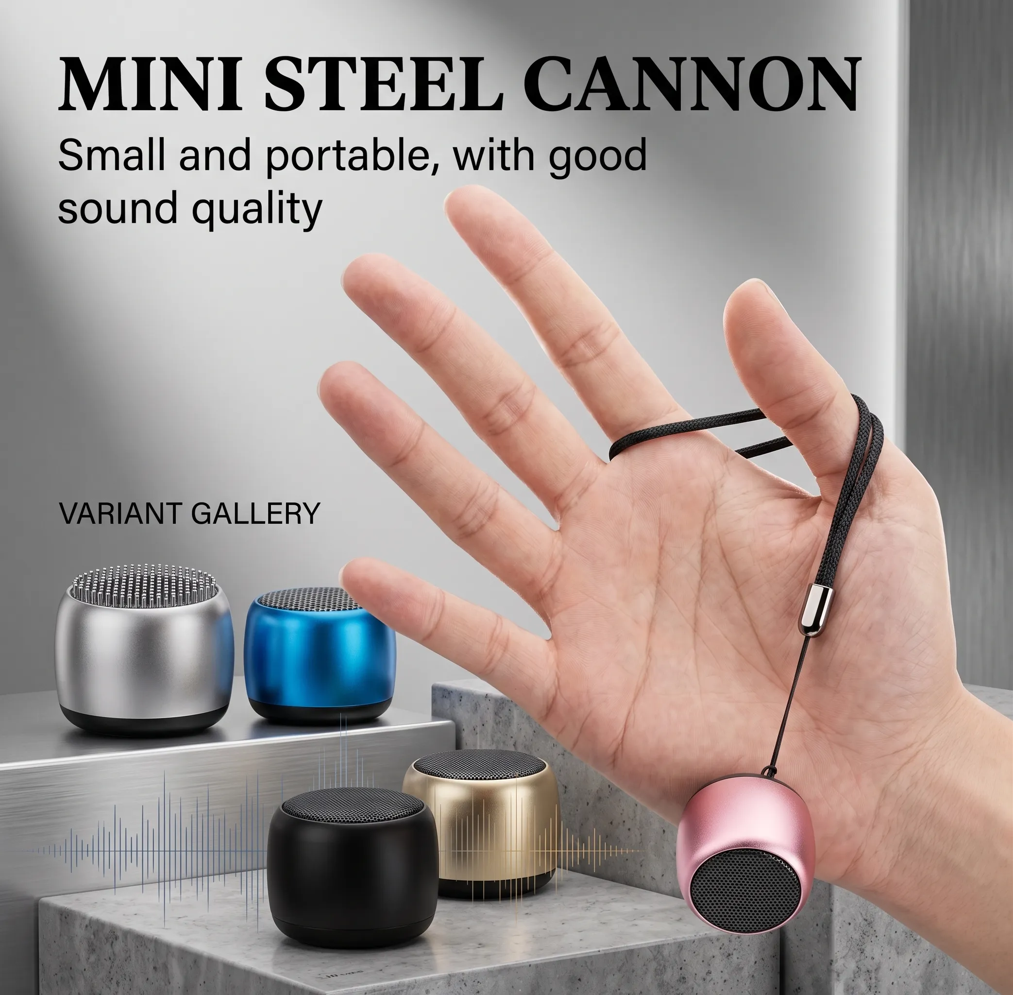 Mini Altavoz M1 Bluetooth Portátil
